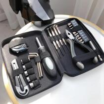 Island Nation Order Hands-on Party Home B Preparation Screws Toolbox Easy To Carry Sleeves Pliers Beauty measuring tape