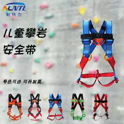 Children's rock climbing full body seat belt indoor climbing outdoor expansion high-altitude entertainment facilities anti-fall protection belt