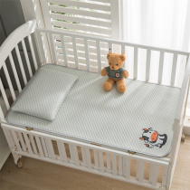 Can be customized childrens kindergarten ice silk bean bean baby mat summer baby special breathable sweat
