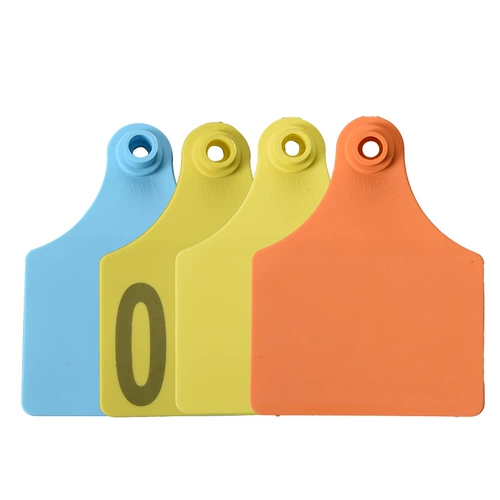 Ушная бирка для крупного рогатого скота ALLFLEX Anlefu 1 + 7 #, большая ушная бирка для молочной коровы, ушная бирка для крупного рогатого скота, 100 плат