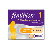 Germanys Femibion ​​Ivian 1st stage active folic acid choline multivitamin for 8-week baby