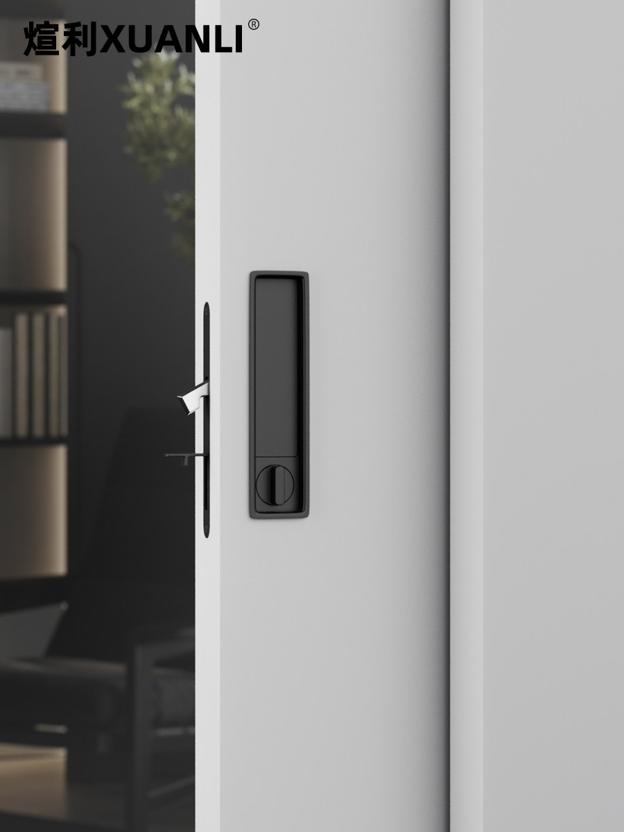 Xuanli Orig. Sliding Door Hook Lock for Balcony, Kitchen, Bathroom, Sliding Wooden Door Lock, Embedded Sliding Door Special Lock