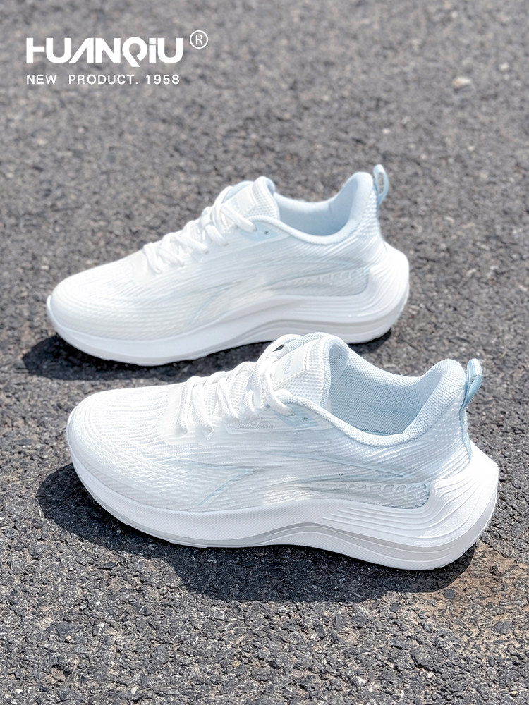 Universal High School Entrance Examination Sports Shoes, Women's 2026 New Autumn Running Shoes, Shock-Absorbing, Lightweight, Breathable Fly-Knit Shoes
