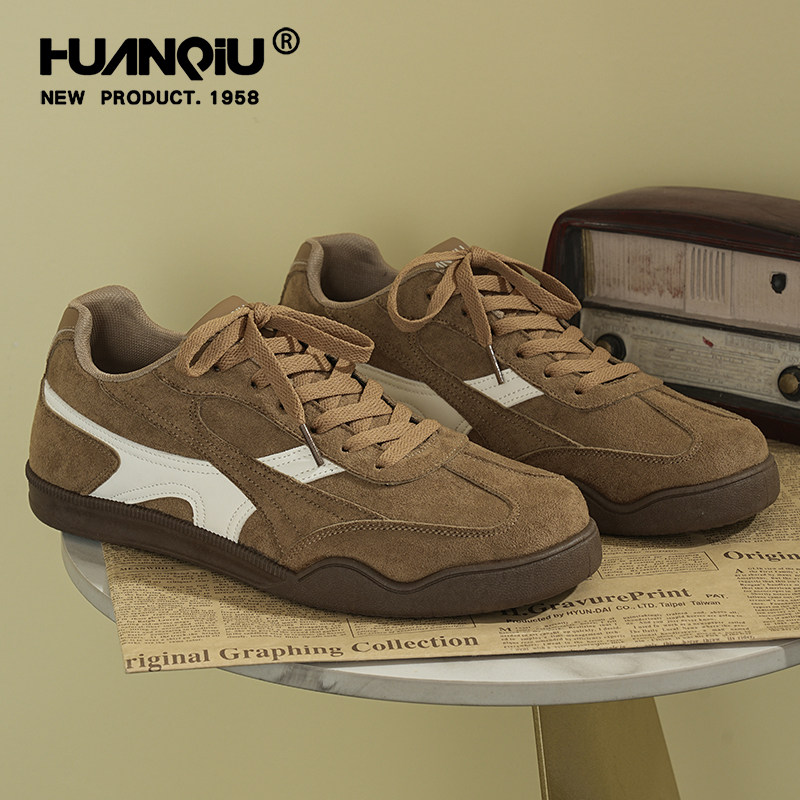 Universal Maillard Brown Moral Training Shoes Men's 2026 New Summer Retro Casual Sports Board Shoes Men's Shoes Trendy