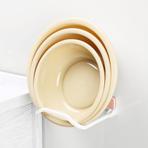 Washbasin shelf Wall foldable washbasin hanger bathroom toilet no trace nail-free suction cup basin rack