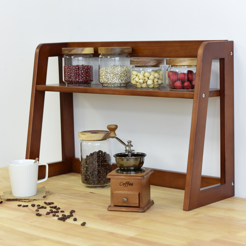 Solid wood Simple Little Book Frame Simple Creative Children's Table Book Cabinet Holding Layer Student Household Desk