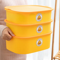Small yellow duck lingerie containing box Sub-underwear bra socks finishing box classified lockers box Three sets