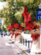 Giant Rose Tree Decoration, Large Flower Bouquet Packaging, Artificial Tree Packaging, Floral Art, Spring-Themed Atmosphere