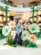 Artificial Lotus Flowers and Leaves for Floor Arrangement, New Style for Dragon Boat Festival Atmosphere, Commercial Space Decoration, and Display Ornaments