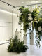 Simulated Green Plants for Clothing Store Decoration, High-Quality Realistic Green Plant Arrangements for Interior Landscape and Visual Merchandising