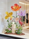 Artificial Flower Arrangements for Shopping Malls, Popular Photo Spots, Paper Bouquet Props, Window Decorations, Floor-Standing Ornaments