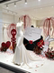 Artificial Rose Flower Decorations for Mother's Day, High-End Atmosphere Scene Setup, Indoor Decor, Fake Flower Arrangements