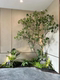 Artificial Tree Decoration for Entryway, Floor-Standing Ornament, Fake Plant, Artificial Greenery for Indoor Landscaping and Beautification
