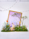 Monet's Garden Artificial Flower Landscape Decoration Pink and Purple Engagement Floral Arrangement Scene Setup Ornaments