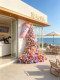Artificial Flower Outdoor Scene Setup, Popular Tourist Attractions, Photo Spots for Influencers, Rose Waterfall Backdrop