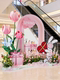 Artificial Tulips, Faux Flowers, Light Luxury High-End Landscaping, Popular Photo Spots, Atmospheric Photo Zones, Decorative Displays, and Beautiful Arrangements