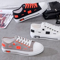 2021 New Tide Shoes Board Shoes 100 Hitchhiking Casual Shoes Board Shoes Spring Autumn style Shoes Ins superfire little white shoes