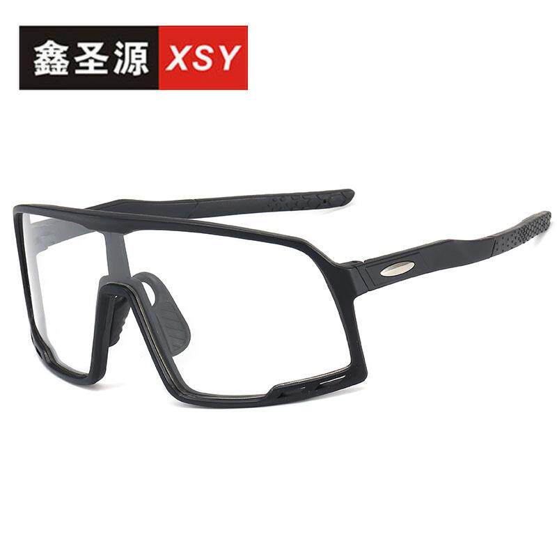 Glasses myopia with glasses riding goggles wood grain double beam light tr90 retro men's and women's tide can men's frame finished products