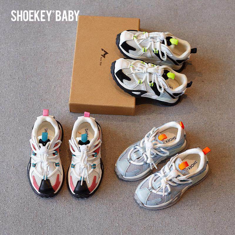 Shoes Sports 2021 Children's Breathable Net Girls Summer Boys New Face Leisure Year Torre Shoes Anti-slip Spring Tide