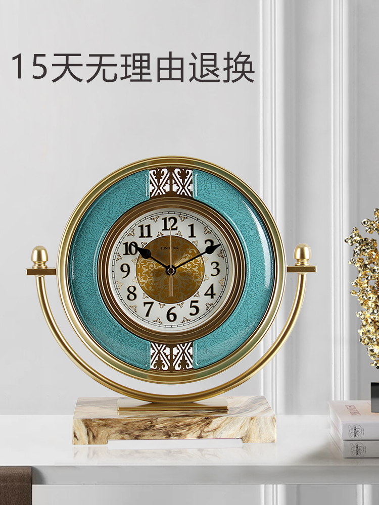 Light Extravaganza Clocks Nordic Living Room Home Desktop Desktop TV Cabinet Pendulum Pieces Modern Minimalist Creative Sitting Clock Placed
