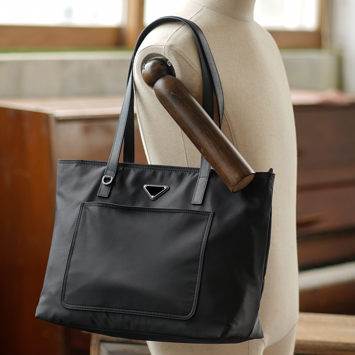 New nylon men's and women's handbag canvas shoulder tote bag large-capacity shopping bag commuter bag 1BG052