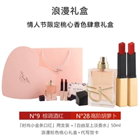 N°9 коричнево-винно-красный + N°28 элитный морковный + либеральные женские духи 50 мл