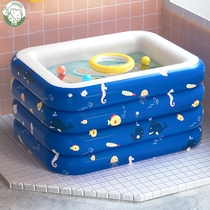 Uden Baby Pool Baby Pool Household Foldable Thicker Children Swimming Bag Inflatable Pool