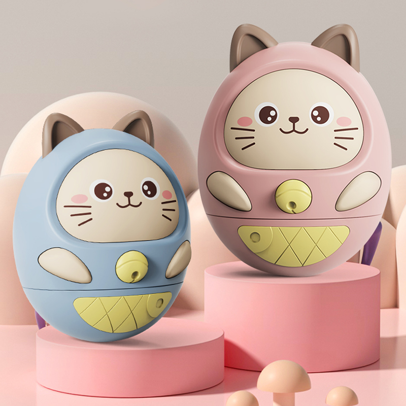 Baby early education tumbler toy 3-6-9-12 months music story baby soft ear early education machine puzzle learning