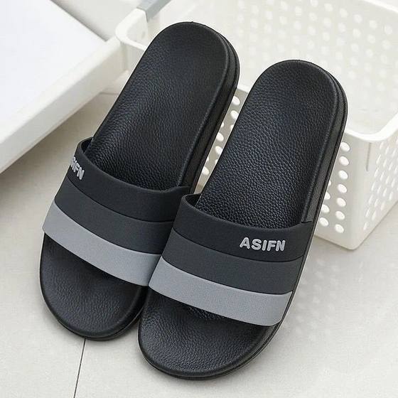 Slippers summer students wear men's ins female couple sandals men's home non-slip indoor home wear-resistant