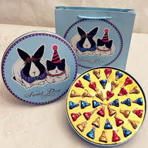 Hershey's Kiss Drops Chocolate Gift Box Gives Girlfriend New Year's Birthday Creative Snacks Romantic Gift