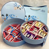Dove chocolate double-layer rotating gift box for girlfriend best friend new year's birthday creative romantic gift