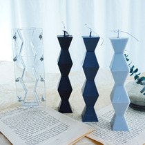 DIY Column Aromatherapy Plaster Handcraft Candle Mold Creati