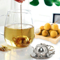 Stainless Steel Tea Strainers Tea Infusers Teapot Shaped H