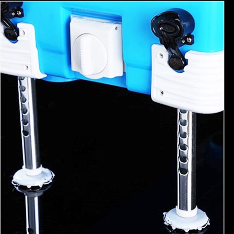 Fishing Box Leg Accessories Original Factory Thickened Universal Lift Foot Button Switch Phishing Box Aluminum Alloy Leg High And Low Regulator