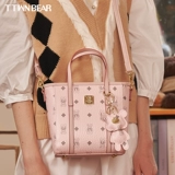 Розовая портативная сумка через плечо, корзина, подарок на день рождения