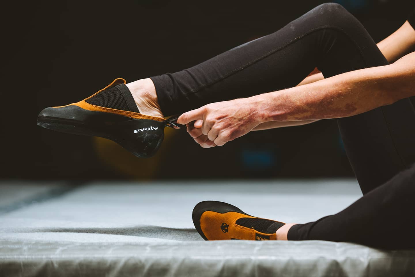 EVOLV rock climbing shoes professional indoor speed climbing stone difficulty Rave