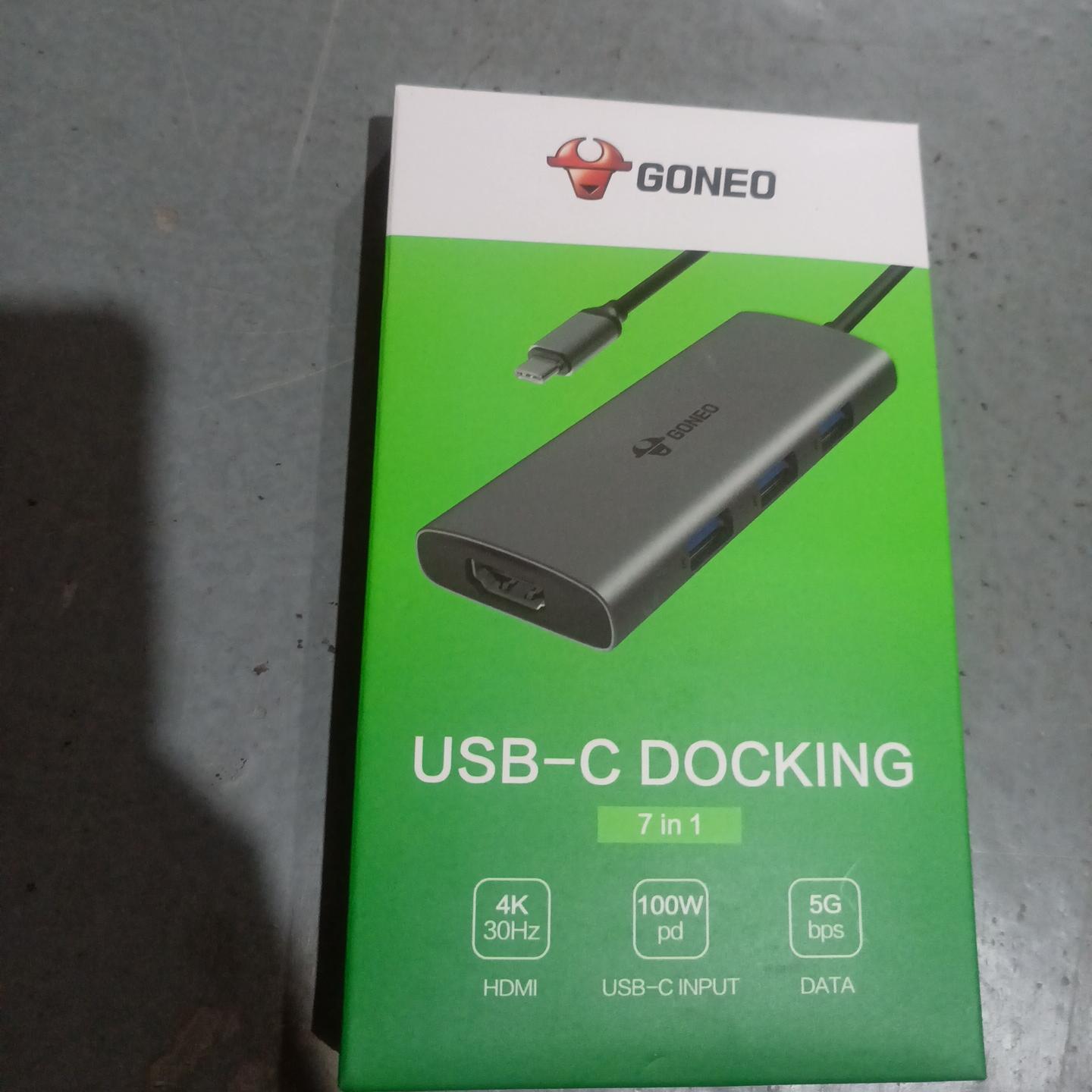 (Bull) Expansion dock typeC expansion USB splitter multi-interface HDMI network cable converter adapter suitable for Thunderbolt 4 Apple MacBook Huawei laptop iPad