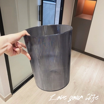 Trash can home living room light lavish with high face value cute creative wastebasket Containing Bucket Large bedroom Kitchen