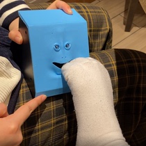 Net Red Face Deposit Money Pot just cant get out of the zero-money pot Childrens money pot coin container Coin Containing the Divinity