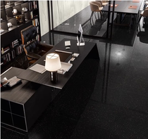 Bright full-body tiles black gold dots black sand tiles 600*600 floor tiles dark brick floor tiles 800*800 anti-slip