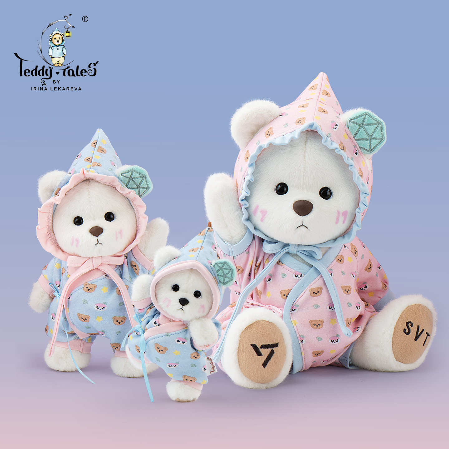 TeddyTales リナベア SVT BONGBONGEE ジョイントシリーズ BONGBONG Bear 周辺人形