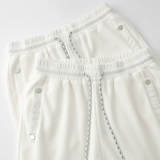 Белые штаны, шорты для отдыха, оверсайз