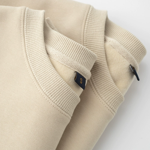 Хаки бархатная приятная телу утепленная толстовка, оверсайз, увеличенная толщина