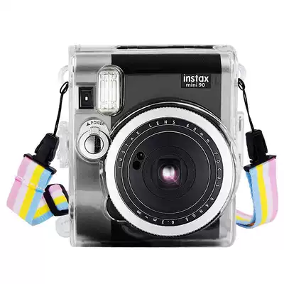 MINI90 Crystal Protective case Fujifilia Camera Case Transparent Protective case Camera Bag Cute Baby Baby Bag Protective Cover Accessories
