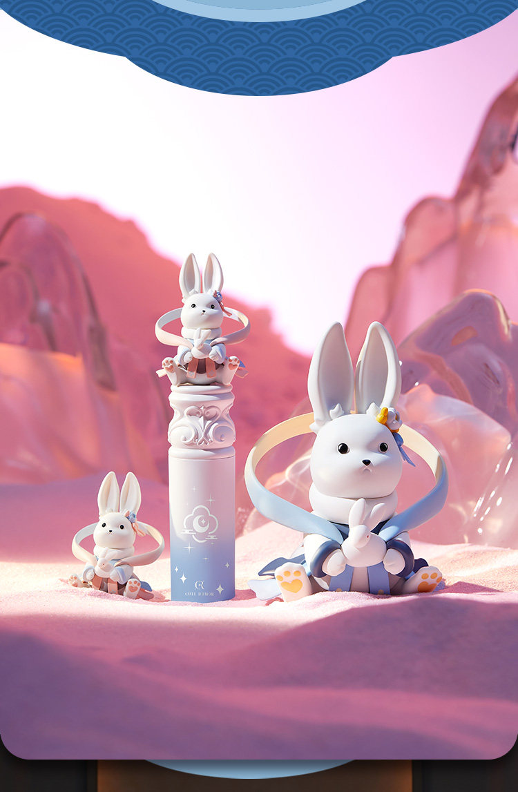 【中国直邮】 醉时光 玉兔口红 可爱物语 兔兔柔雾哑光唇釉 中秋节礼物 J03相思蔻(红茶豆沙色)*1支