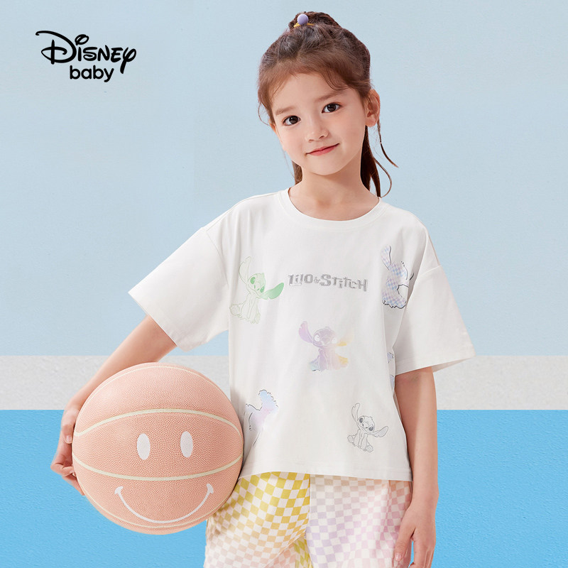 Disney baby 迪士尼 夏季儿童短袖T恤*2件 天猫优惠券折后￥58包邮 男、女童90~160码多款可选