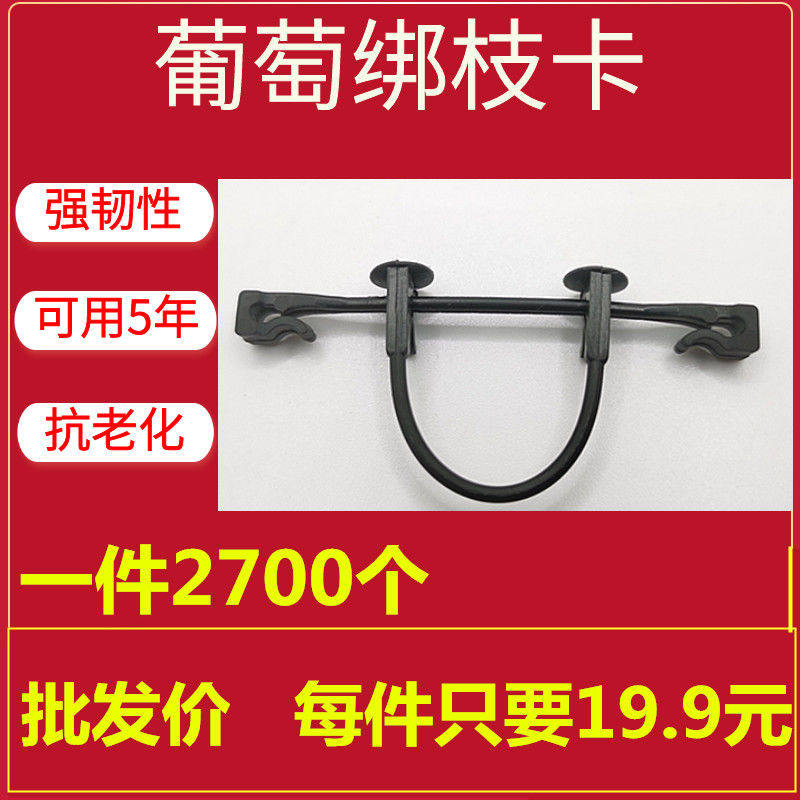 New grape tie stick buckle tied vine sapling branch clip kiwi fruit hook clip buckle wire plastic