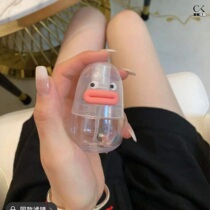 Small spray pot portable cute idea ugly cute and beep big mouth cosmetic liquid split up travel spray bottle small capacity