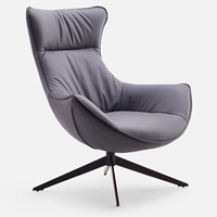 Серый одиночный стул