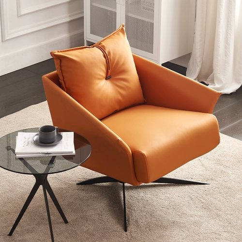 Северный повседневной диван Стул Легкий роскошный тигр -стул Одинокий -Персона может повернуть гостиную на балконе.